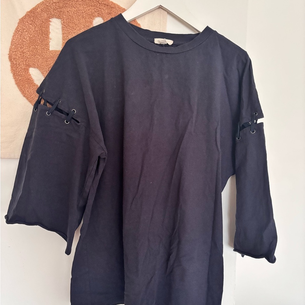 Silence + Noise Navy Tee